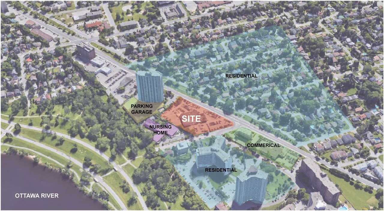 Construction site plan for project from page 4 of the file '2022-03-30 - UDRP Presentation - D02-02-22-0012'