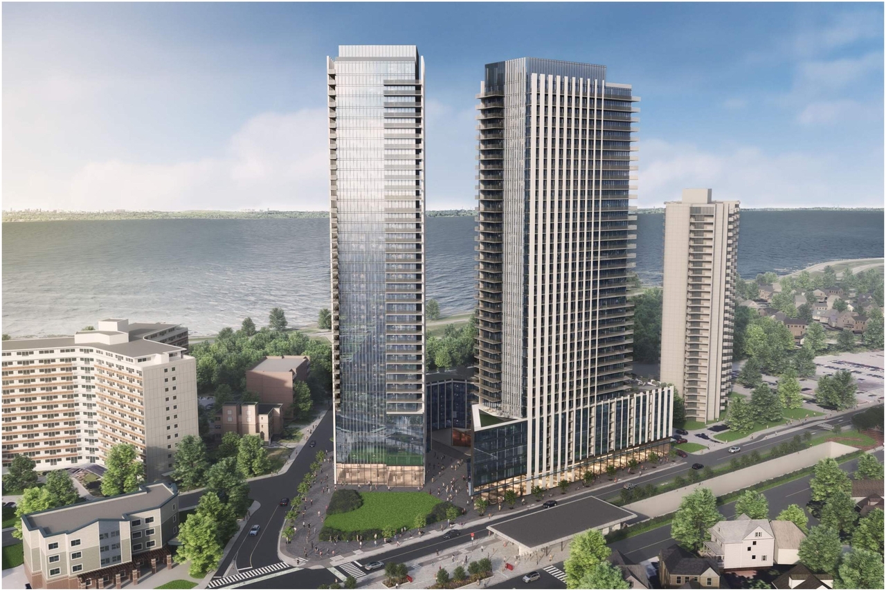 Rendering of building from page 28 of the file '2022-03-30 - UDRP Presentation - D02-02-22-0012'