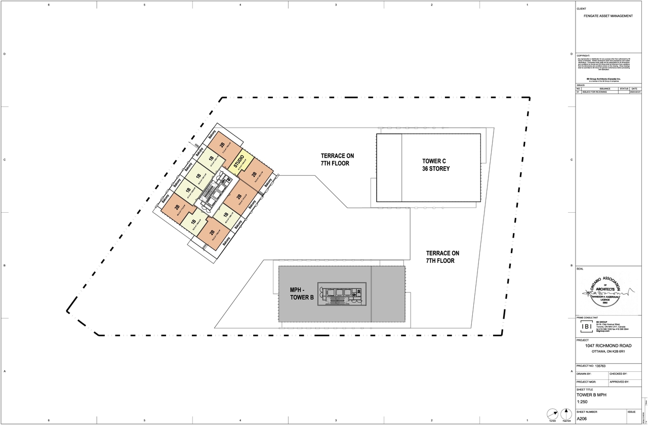 Floor plan for project from page 13 of the file '2022-02-04 - Site Plan, Floor Plans, and Parking Plan - D02-02-22-0012'