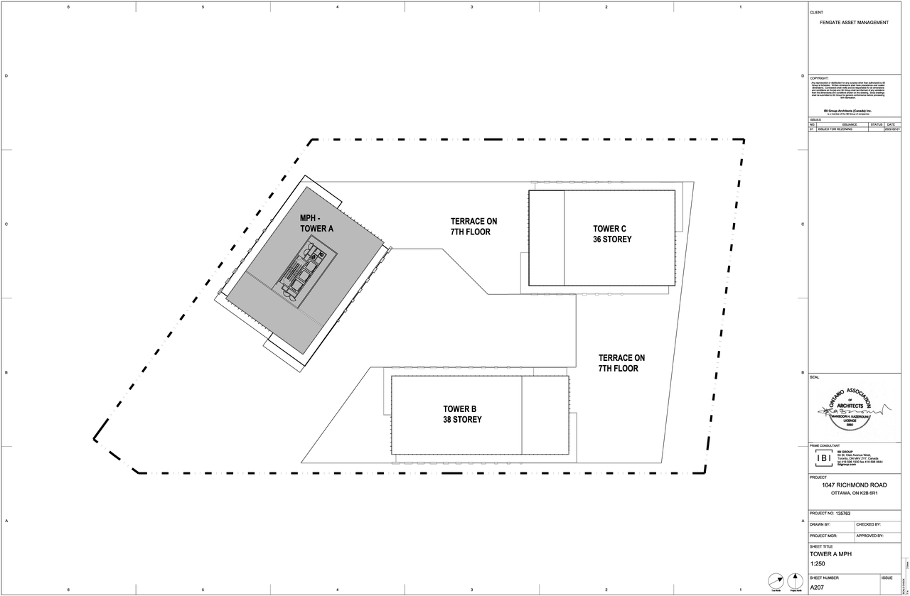Floor plan for project from page 14 of the file '2022-02-04 - Site Plan, Floor Plans, and Parking Plan - D02-02-22-0012'