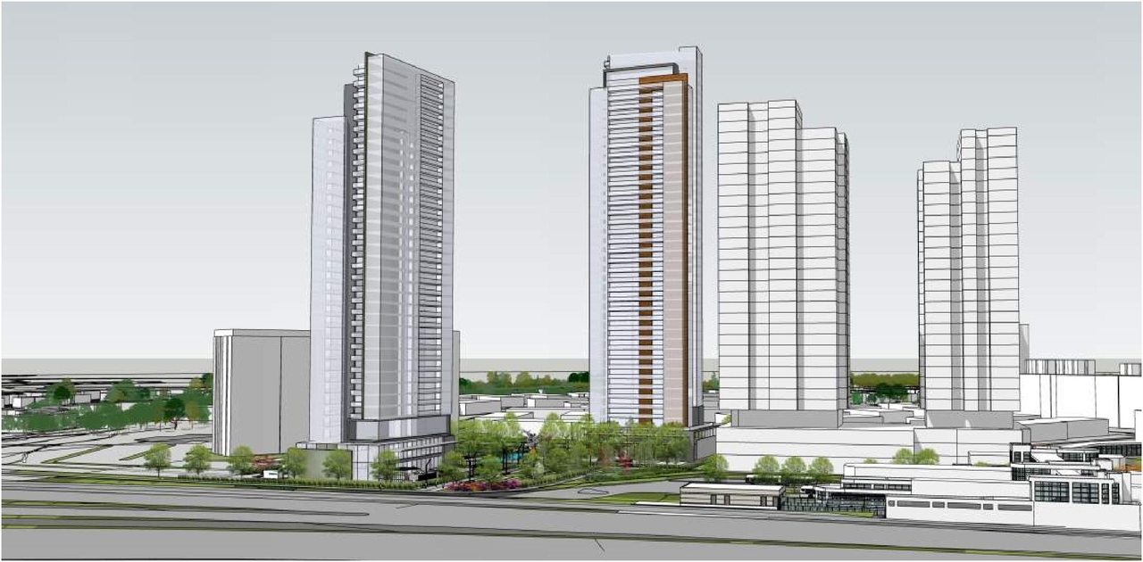 Rendering of building from page 5 of the file '2023-12-21 - Urban Design Review Drawing Package - D02-02-22-0025'