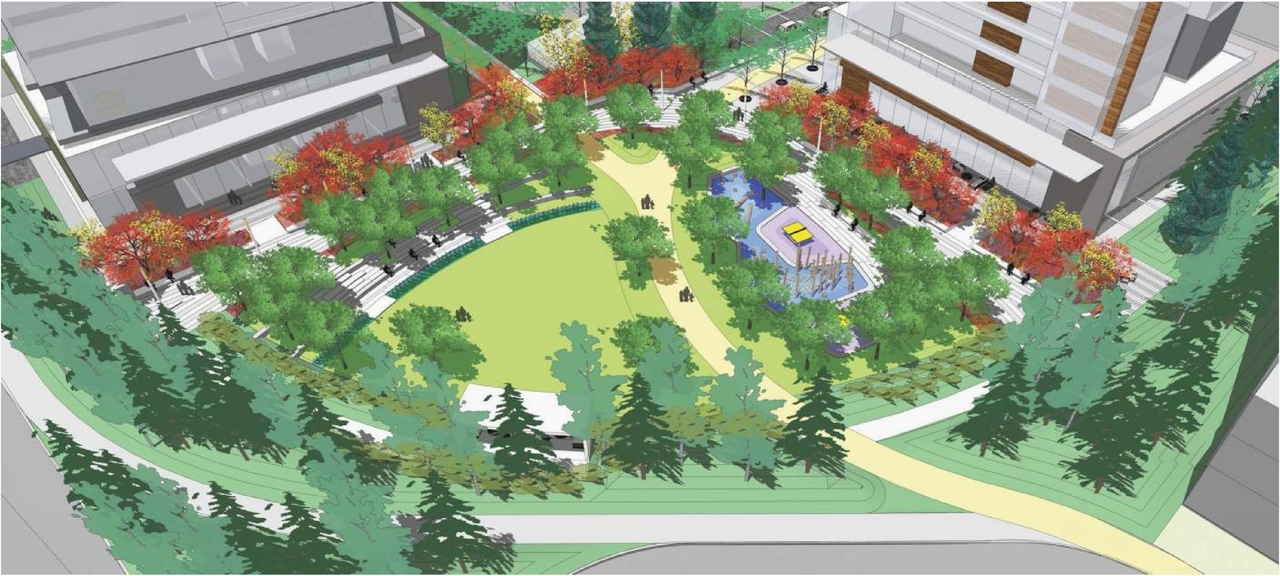 Construction site plan for project from page 14 of the file '2023-12-21 - Urban Design Review Drawing Package - D02-02-22-0025'