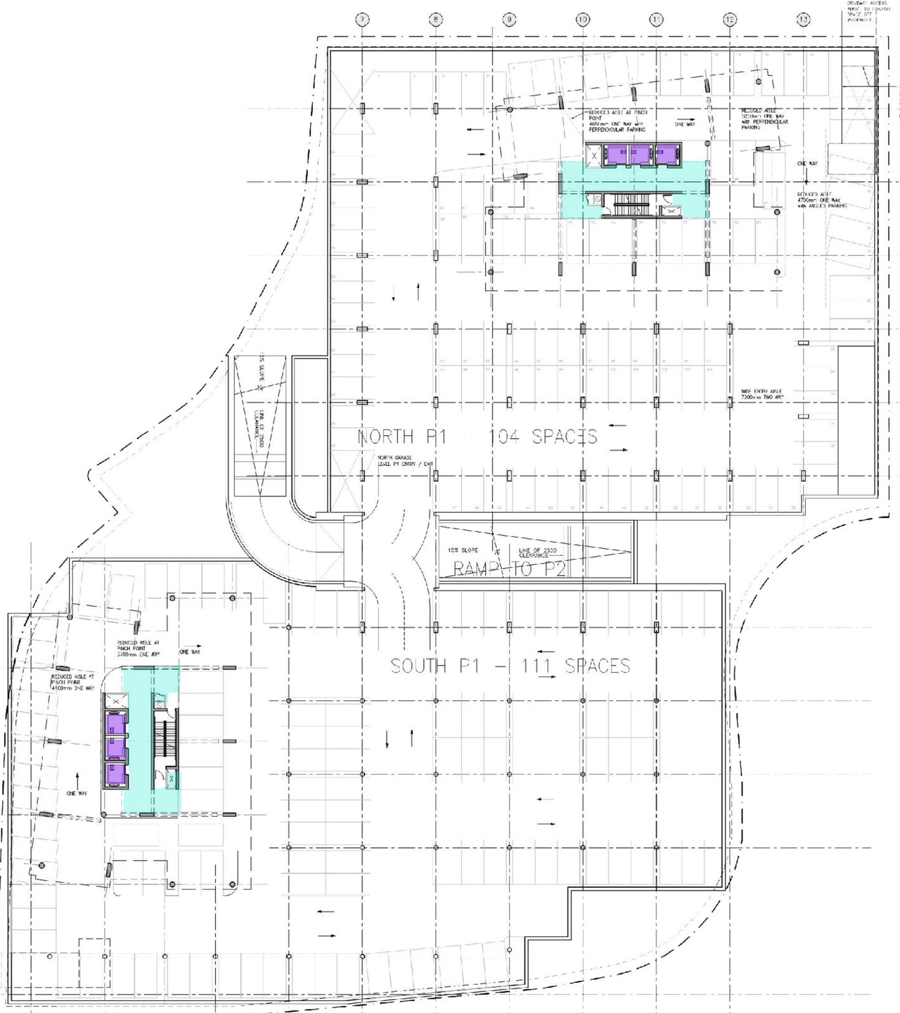 Construction site plan for project from page 9 of the file '2022-12-02 - Drawings and Design Studies - D02-02-22-0025'