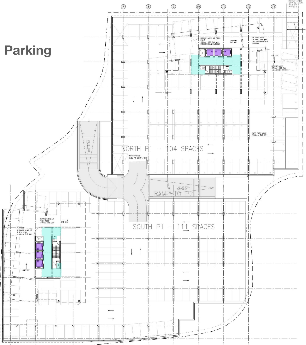 Construction site plan for project from page 10 of the file '2022-12-02 - Drawings and Design Studies - D02-02-22-0025'