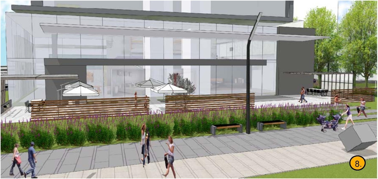Rendering of building from page 20 of the file '2022-12-02 - Drawings and Design Studies - D02-02-22-0025'