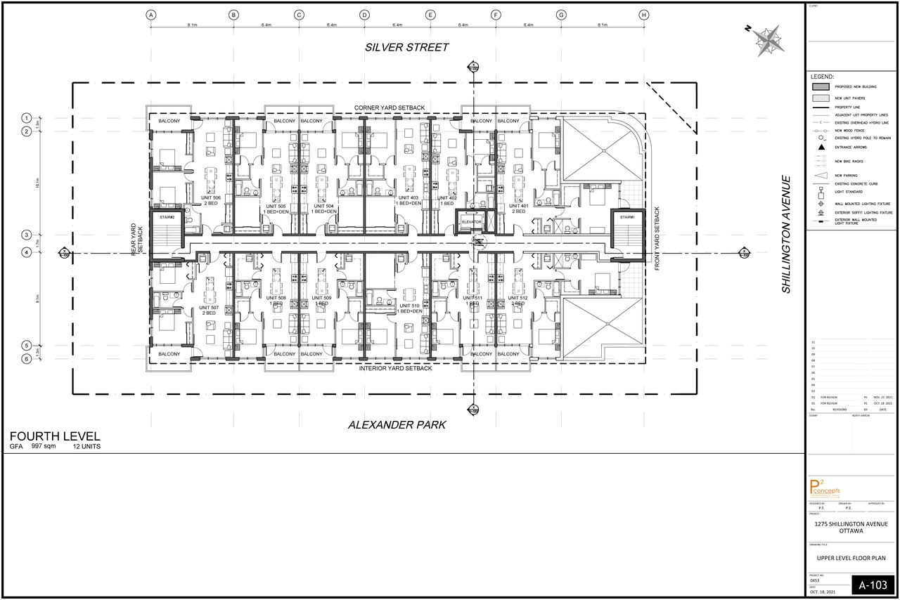 Floor plan for project from page 1 of the file '2022-03-25 - Upper Level Floor Plan - D02-02-22-0026'