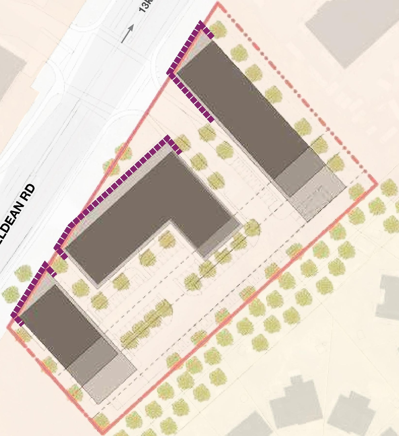Construction site plan for project from page 26 of the file '2022-09-29 UDRP Submission D02-02-22-0038'
