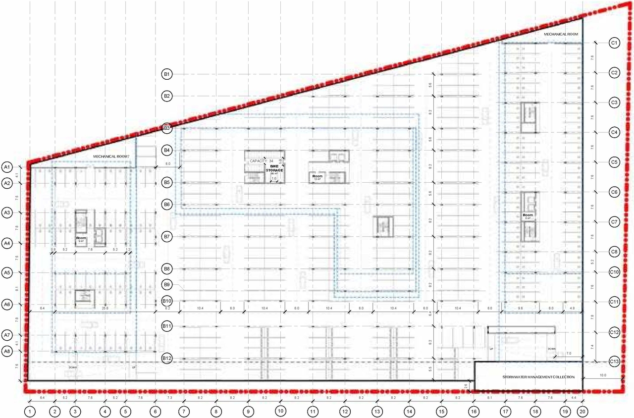 Construction site plan for project from page 28 of the file '2022-09-29 UDRP Submission D02-02-22-0038'
