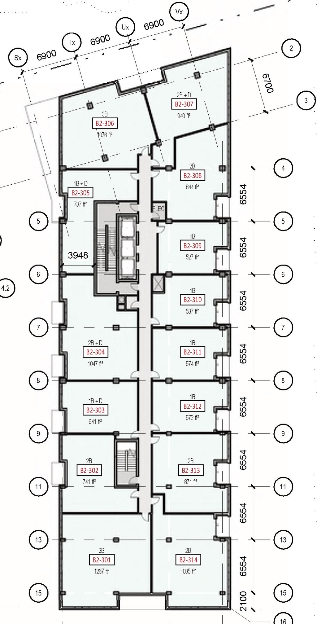 Floor plan for project from page 36 of the file '2023-01-22 Design Brief D02-02-22-0038'