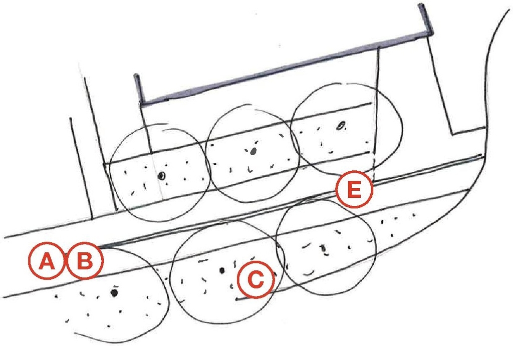 Construction site plan for project from page 53 of the file '2024-06-18 - Design Brief Revision - D02-02-22-0038'