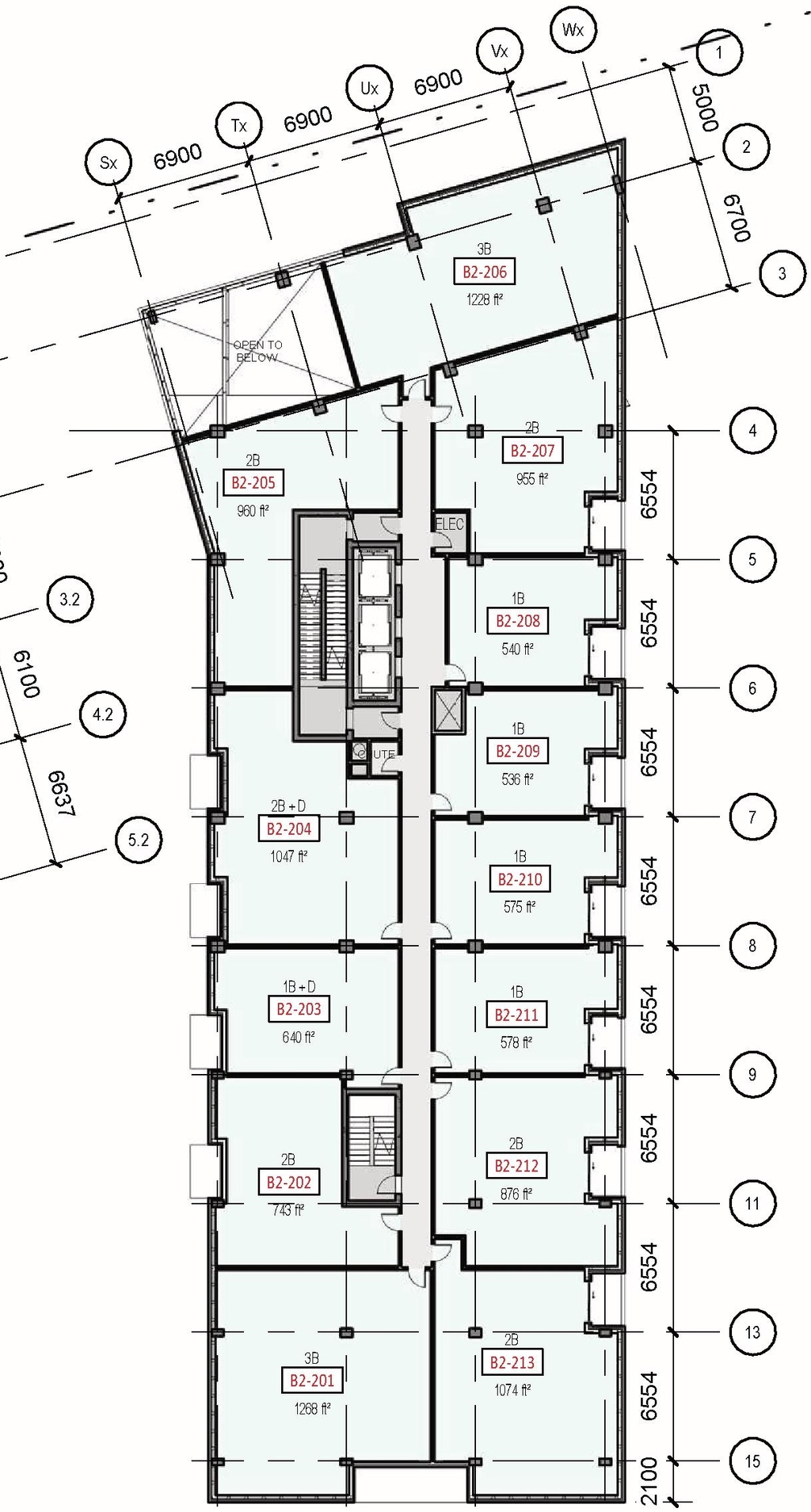 Floor plan for project from page 35 of the file '2024-04-17 - Design Brief - D02-02-22-0038'