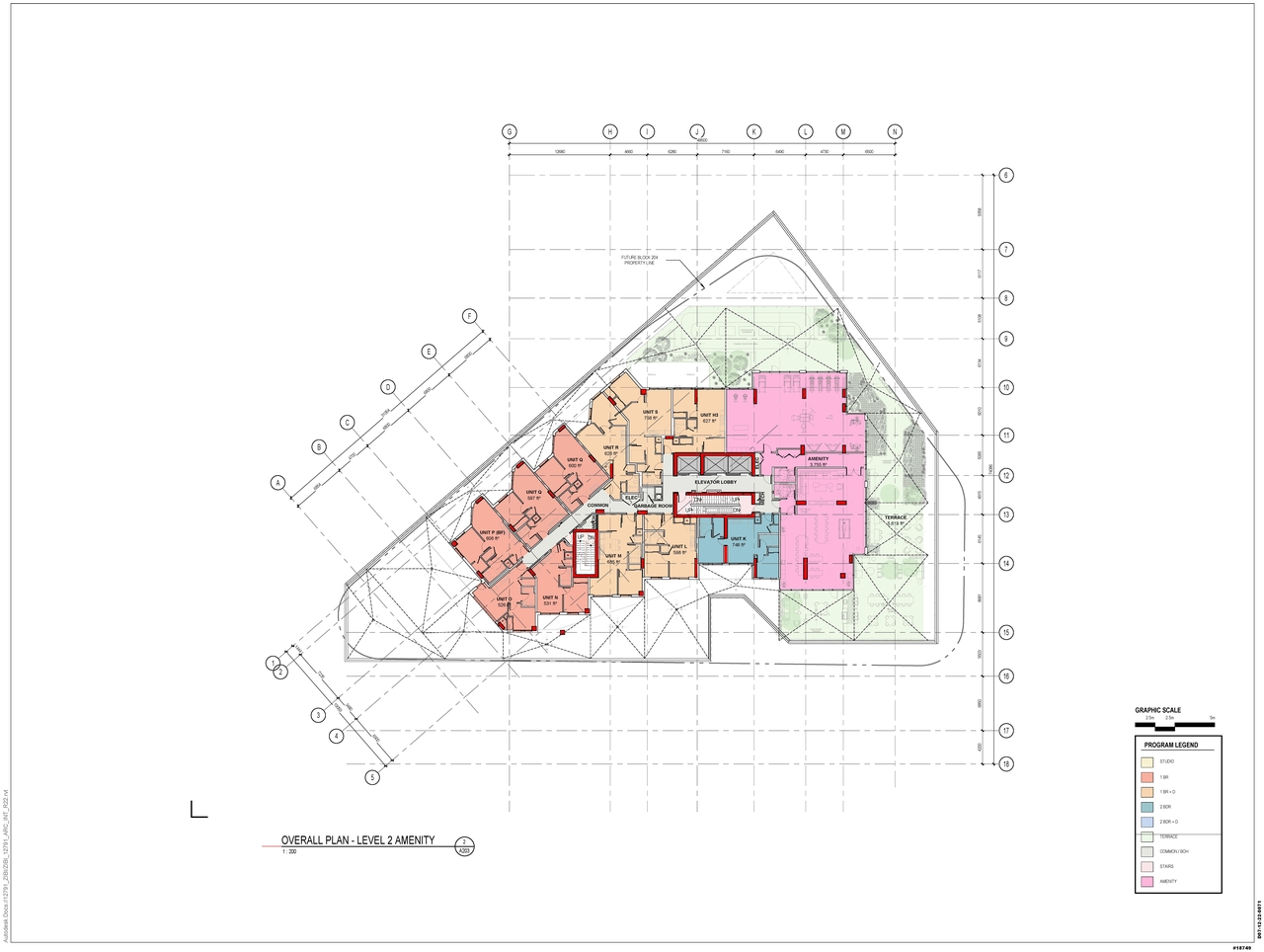 Floor plan for project from page 4 of the file '2022-12-30 - Overall Floor Plans - D02-02-22-0040'