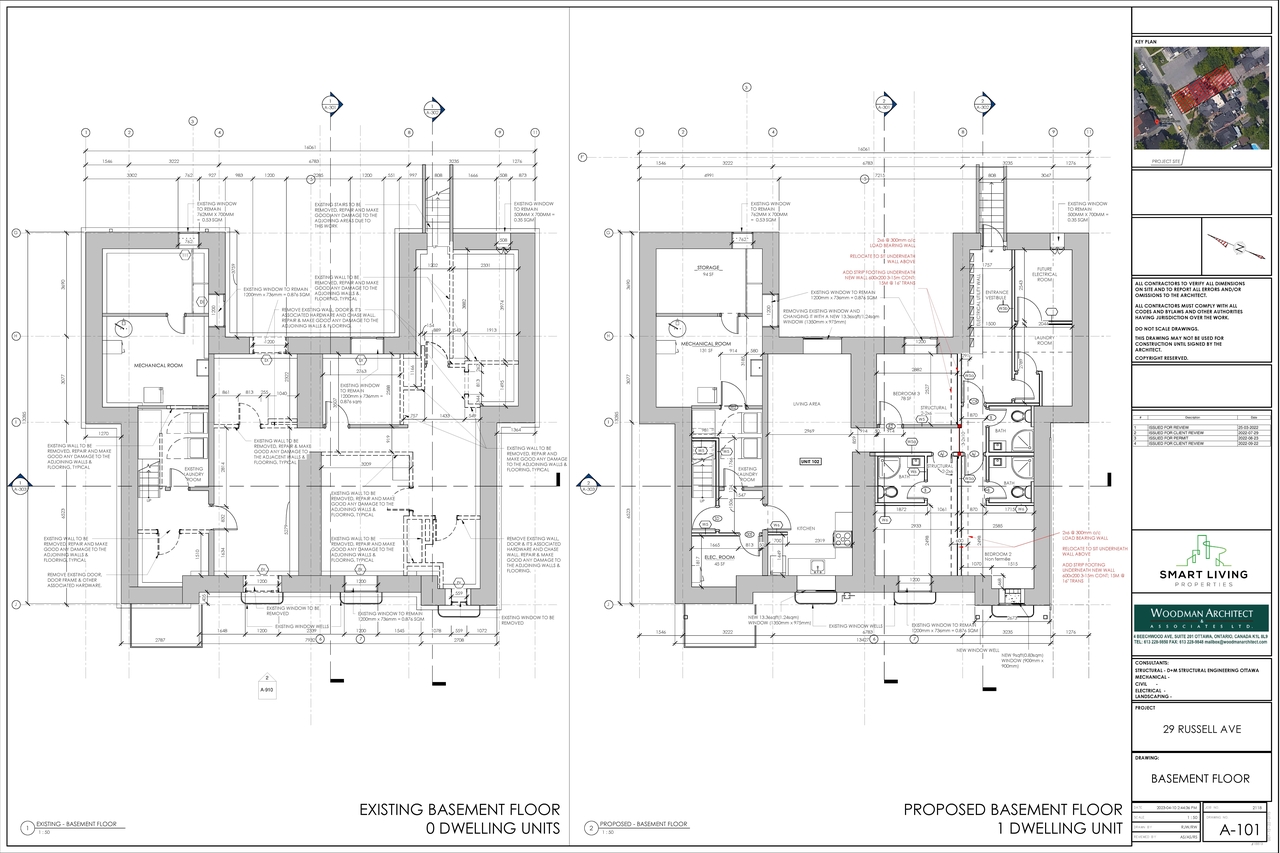 Floor plan for project from page 1 of the file '2023-04-25 - Floor Plans & Elevations - D02-02-22-0076'