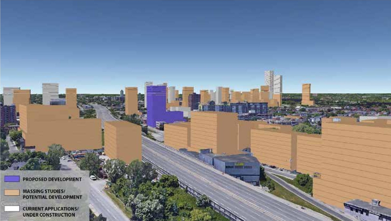 Rendering of building from page 17 of the file '2022-08-25 - DESIGN BRIEF - D02-02-22-0082'