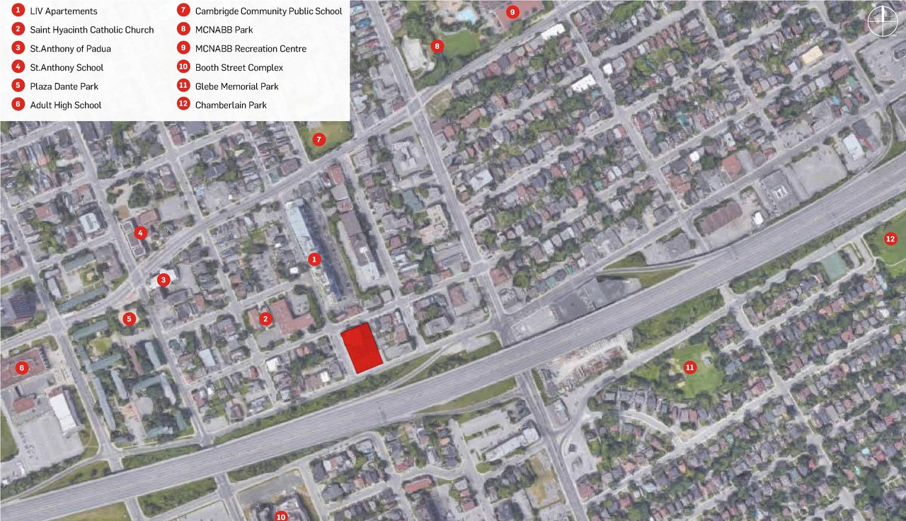 Construction site plan for project from page 6 of the file '2022-08-25 - DESIGN BRIEF - D02-02-22-0082'
