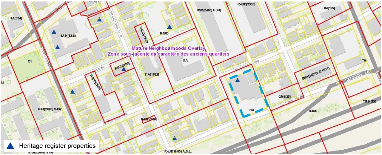 Construction site plan for project from page 59 of the file '2023-09-18 - Architectural Design Brief - D02-02-22-0082'