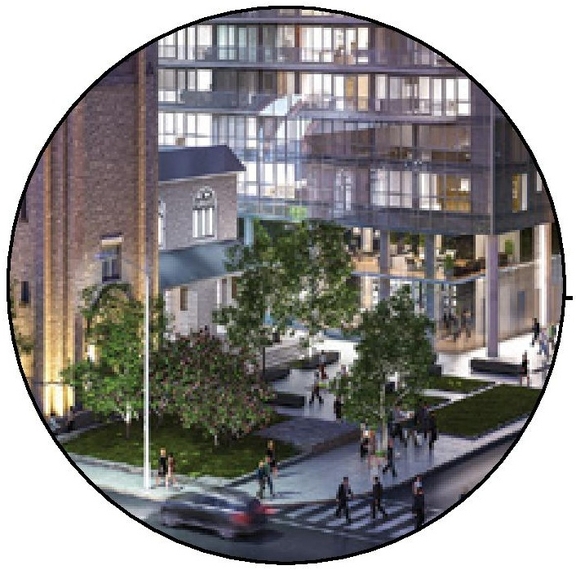 Rendering of building from page 63 of the file '2023-09-18 - Architectural Design Brief - D02-02-22-0082'