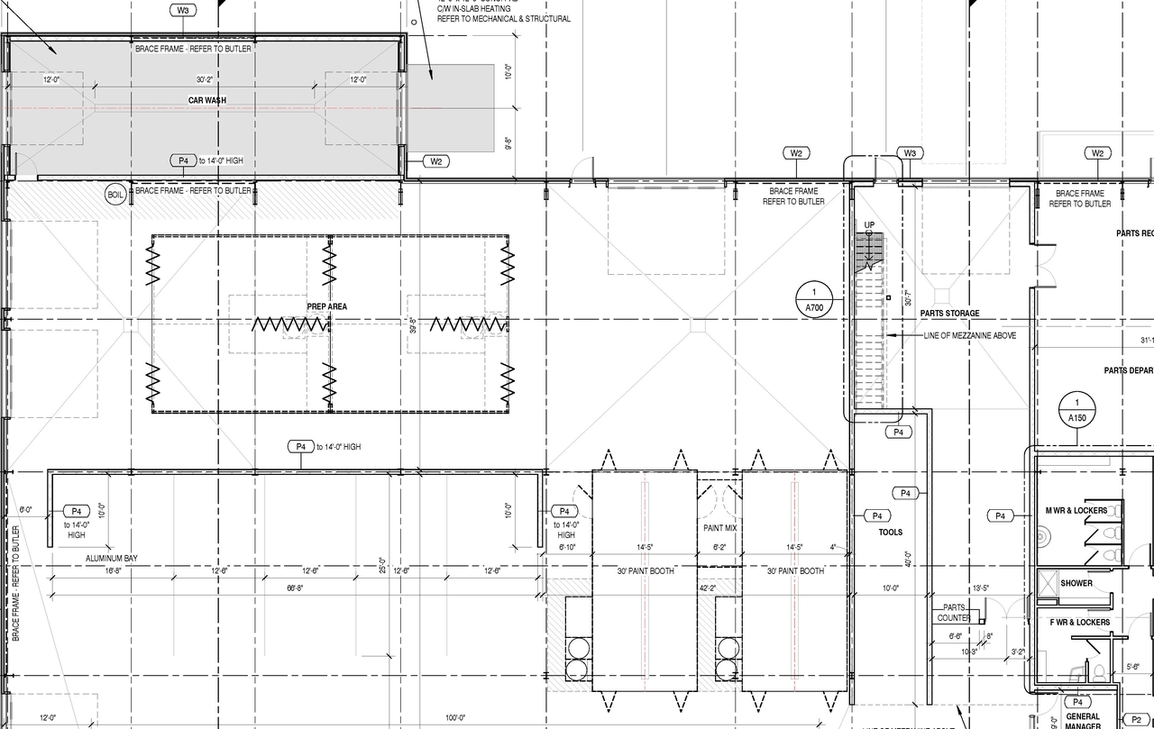 Construction site plan for project from page 1 of the file '2023-02-15 - Ground Floor Plan (Permit Plan) - D02-02-22-0086'