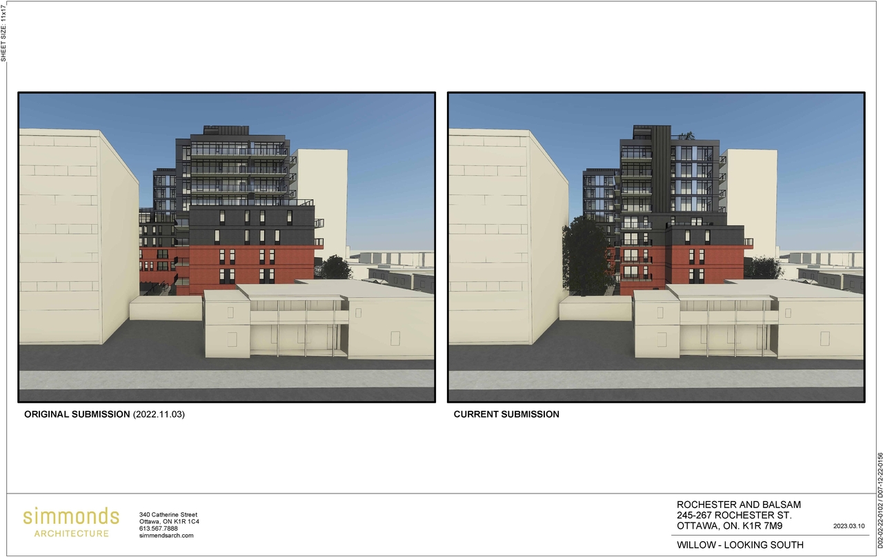 Rendering of building from page 8 of the file '2023-04-03 - 3D - Renderings - D02-02-22-0102'