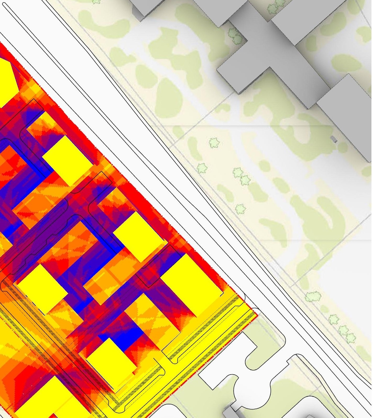Construction site plan for project from page 45 of the file '2022-11-18 - Design Brief - D02-02-22-0108'