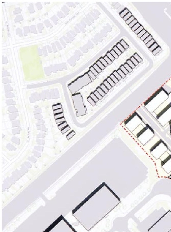Construction site plan for project from page 46 of the file '2023-05-08 - Design Brief - D02-02-22-0108'