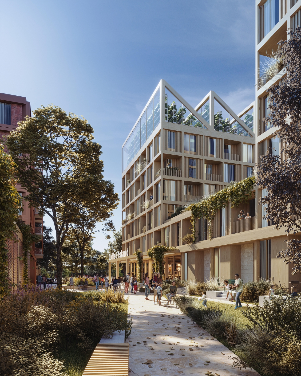 Rendering of building from page 2 of the file '2022-11-18 - Renders - D02-02-22-0108'