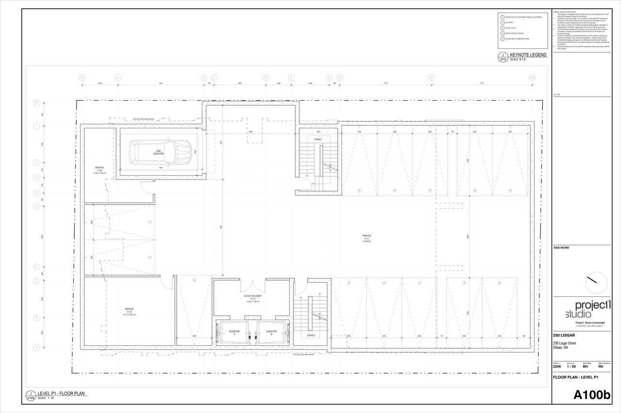 Floor plan for project from page 2 of the file '2022-12-02 - Floor Plans - D02-02-22-0116'