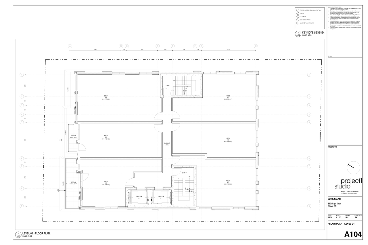 Floor plan for project from page 6 of the file '2022-12-02 - Floor Plans - D02-02-22-0116'