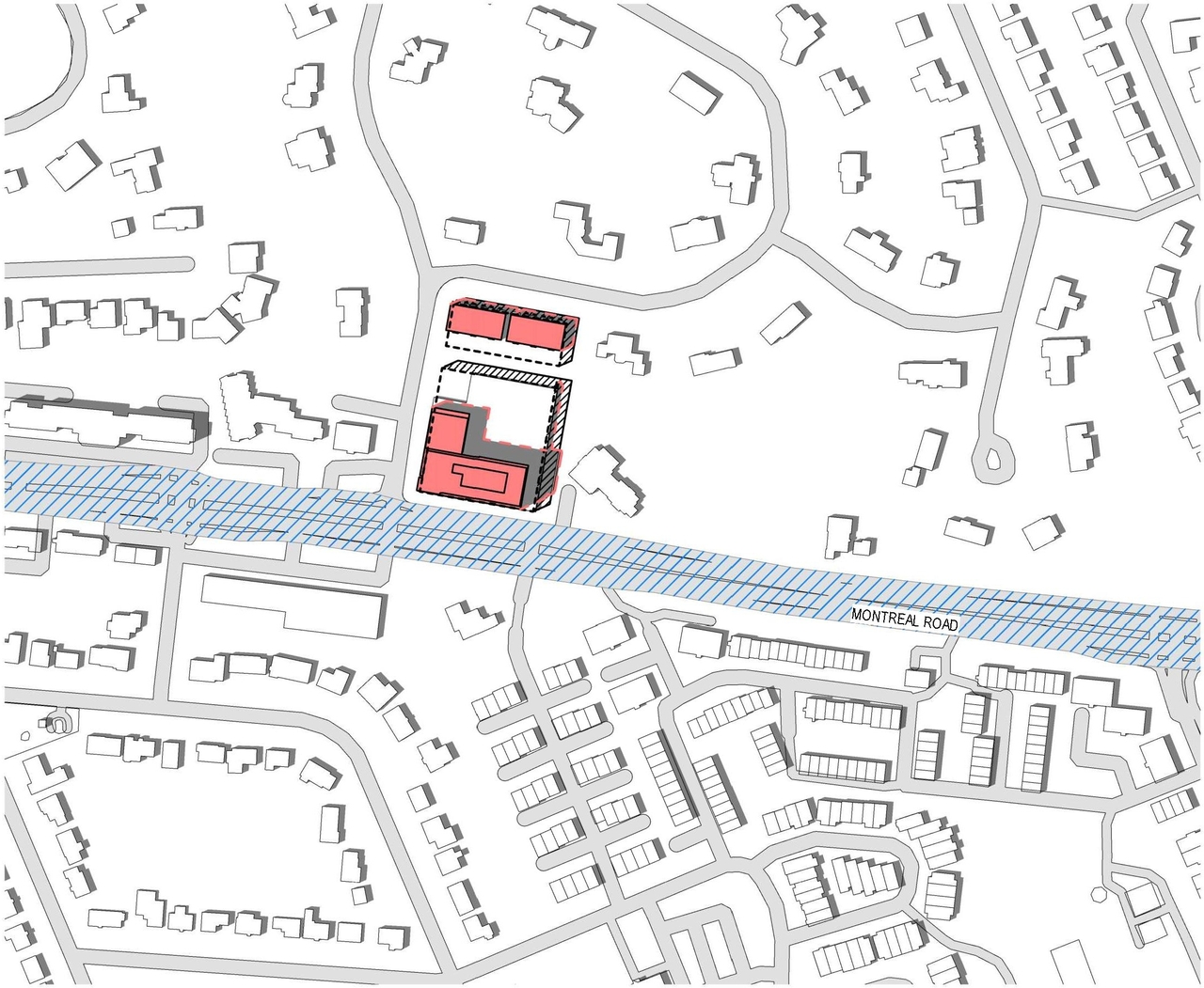 Construction site plan for project from page 26 of the file '2022-12-23 - Design Brief - D02-02-22-0125'