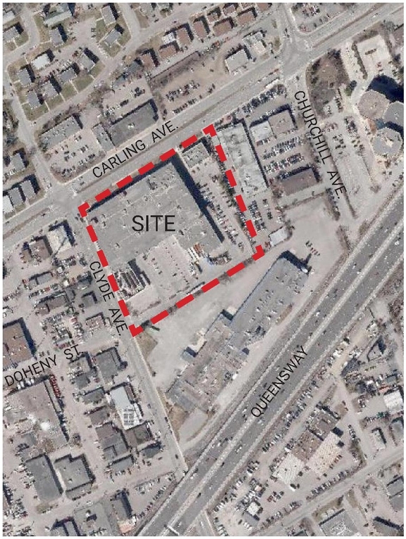 Construction site plan for project from page 3 of the file '2022-12-23 - Design Brief - D02-02-22-0126'