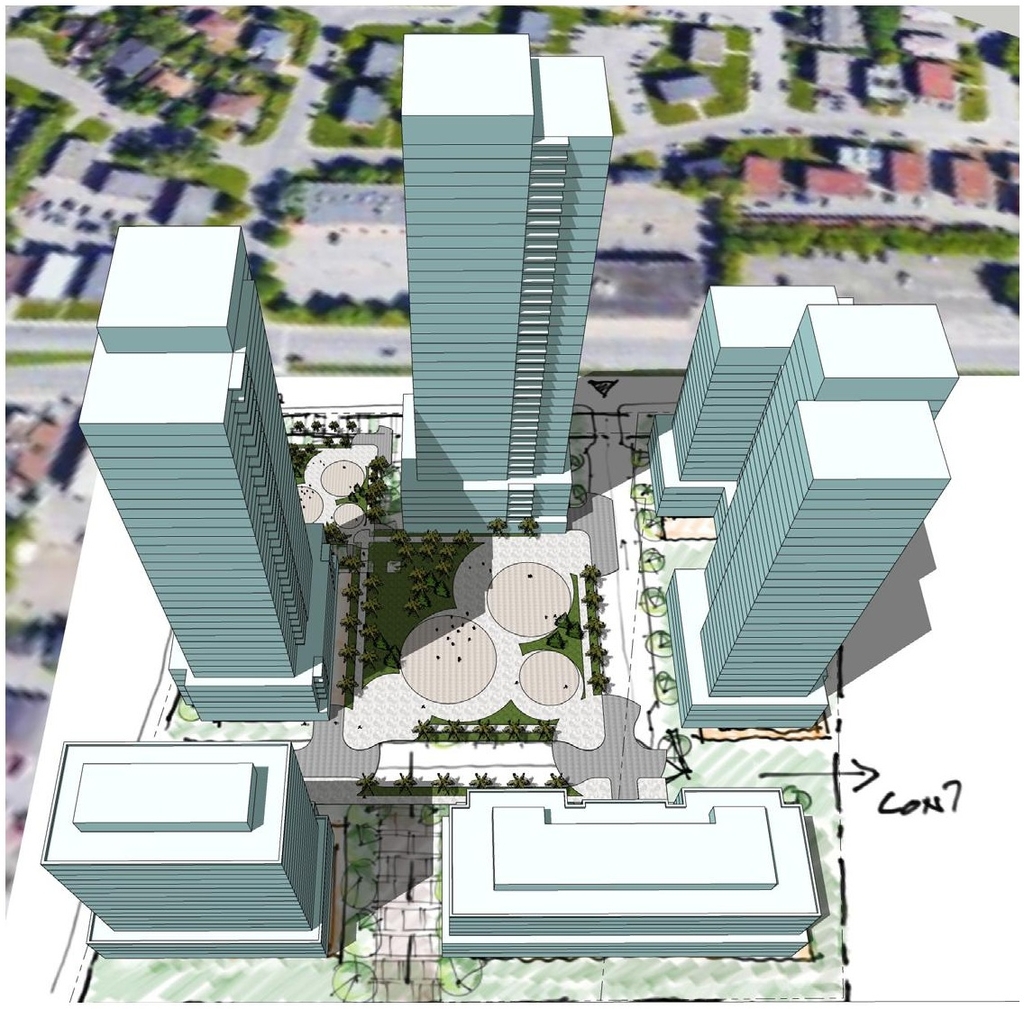 Rendering of building from page 4 of the file '2022-12-23 - Design Brief - D02-02-22-0126'