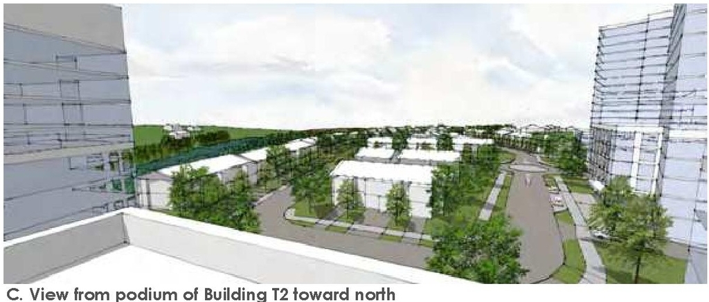 Rendering of building from page 6 of the file '2023-01-20 - Design Brief - D02-02-23-0004'