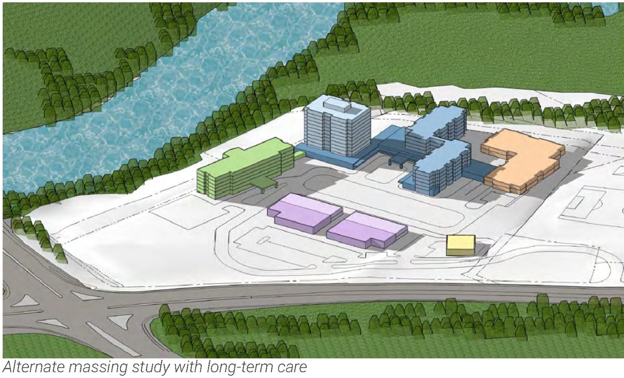 Construction site plan for project from page 8 of the file '2023-01-20 - Design Brief - D02-02-23-0004'