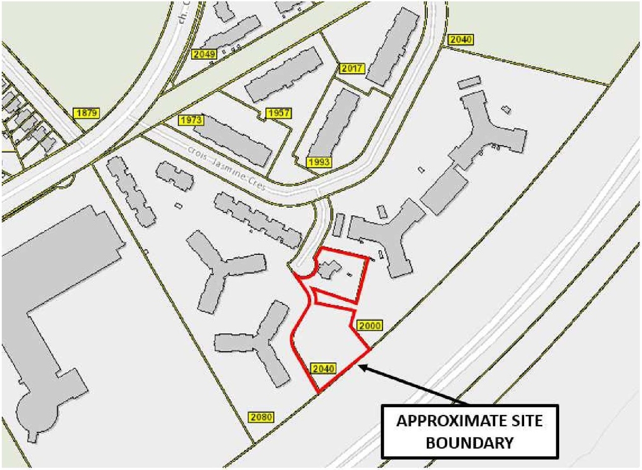 Construction site plan for project from page 16 of the file '2023-09-25 - Design Brief - D02-02-23-0009'