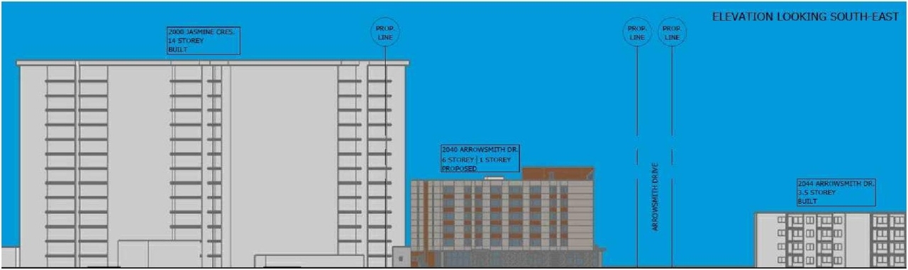 Rendering of building from page 30 of the file '2023-09-25 - Design Brief - D02-02-23-0009'