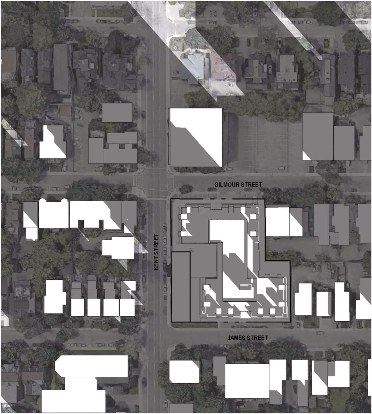 Construction site plan for project from page 52 of the file '2023-09-28 - Design Brief - D02-02-23-0020 (2)'