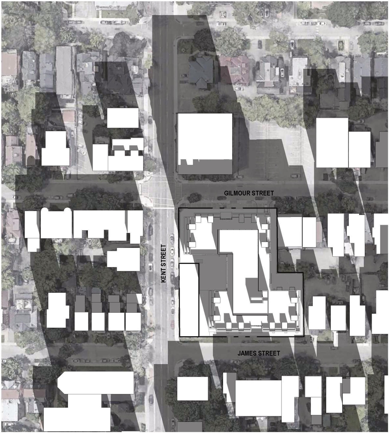 Construction site plan for project from page 53 of the file '2023-09-28 - Design Brief - D02-02-23-0020 (2)'