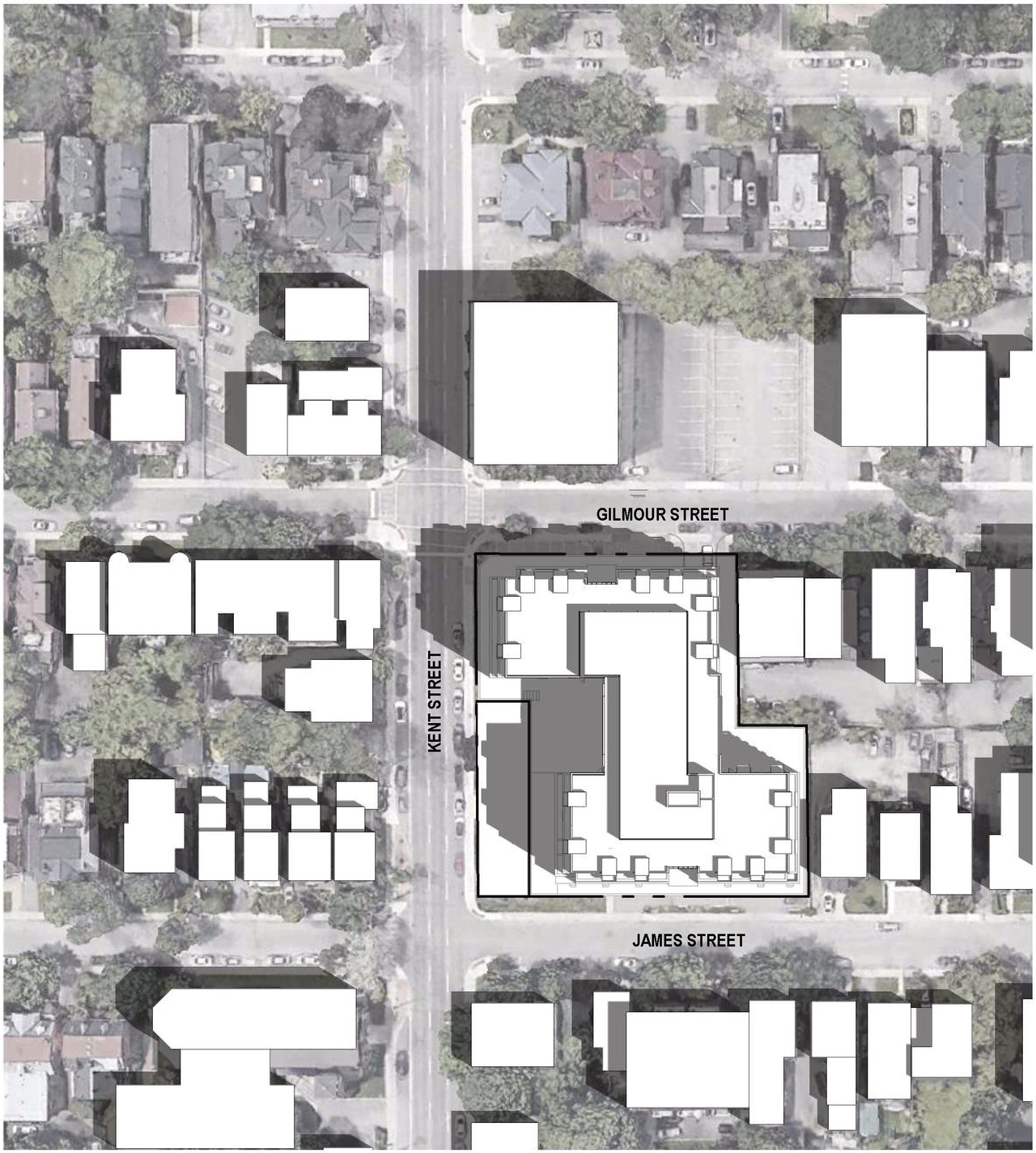Construction site plan for project from page 57 of the file '2023-09-28 - Design Brief - D02-02-23-0020 (2)'