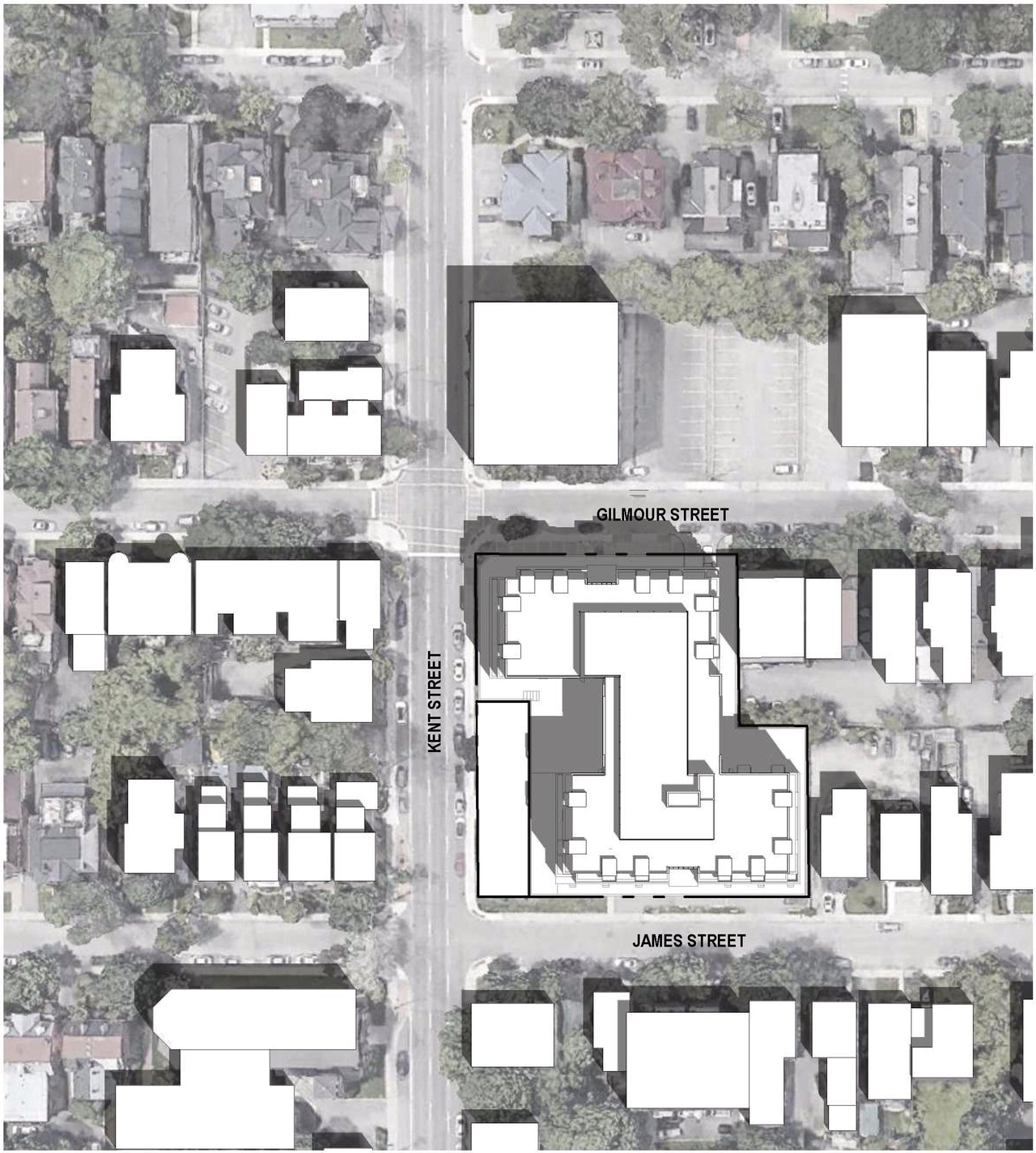 Construction site plan for project from page 58 of the file '2023-09-28 - Design Brief - D02-02-23-0020 (2)'