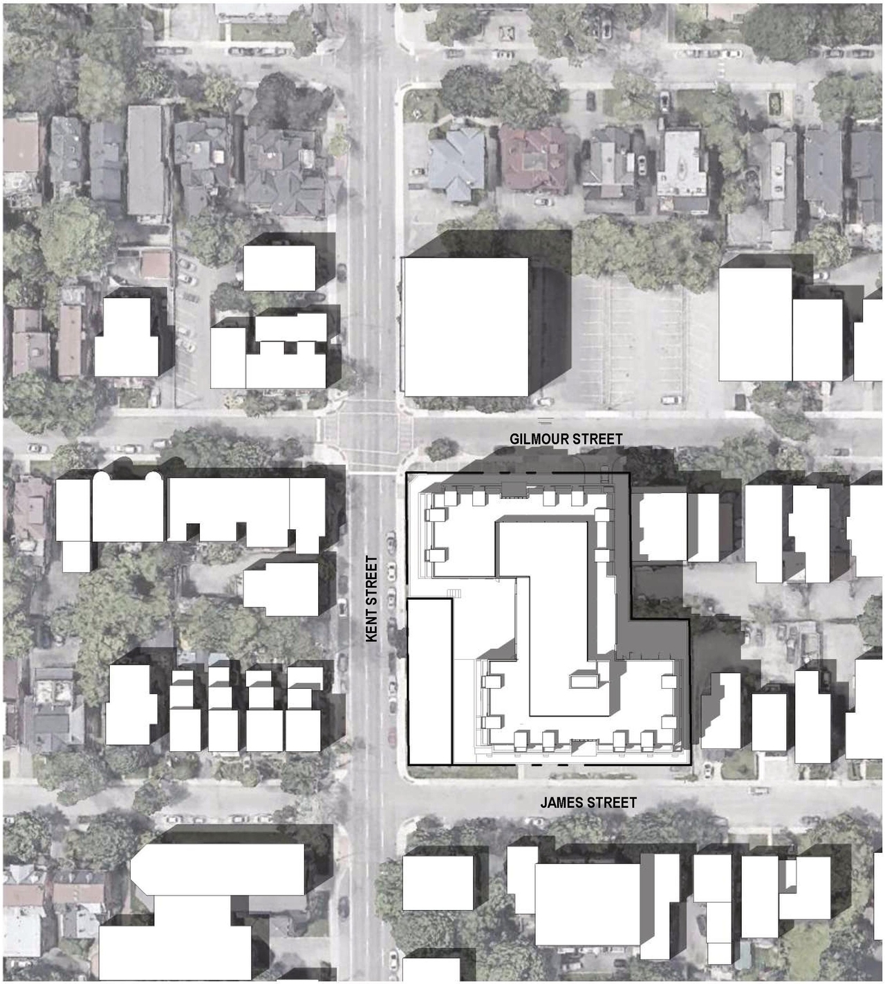 Construction site plan for project from page 59 of the file '2023-09-28 - Design Brief - D02-02-23-0020 (2)'