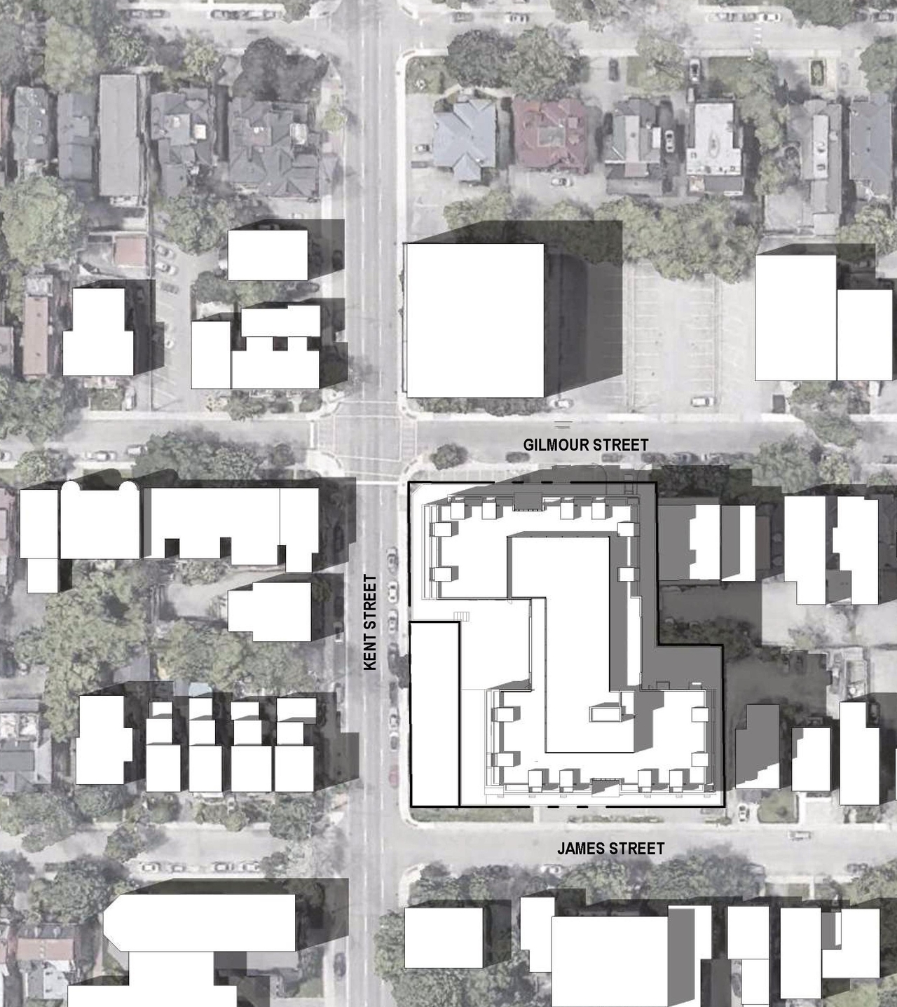 Construction site plan for project from page 60 of the file '2023-09-28 - Design Brief - D02-02-23-0020 (2)'