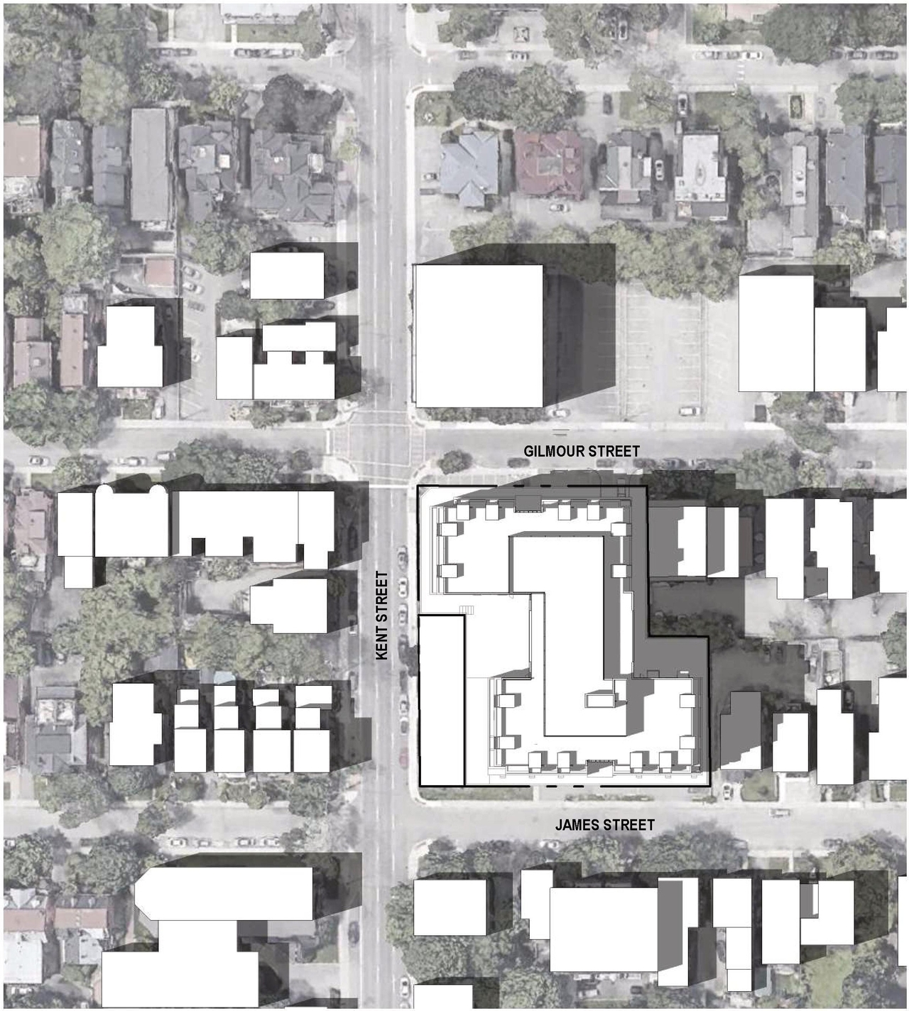 Construction site plan for project from page 60 of the file '2023-09-28 - Design Brief - D02-02-23-0020 (2)'