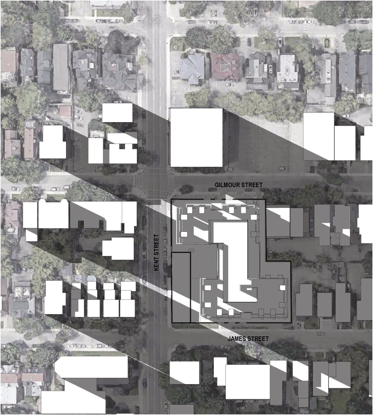 Construction site plan for project from page 62 of the file '2023-09-28 - Design Brief - D02-02-23-0020 (2)'
