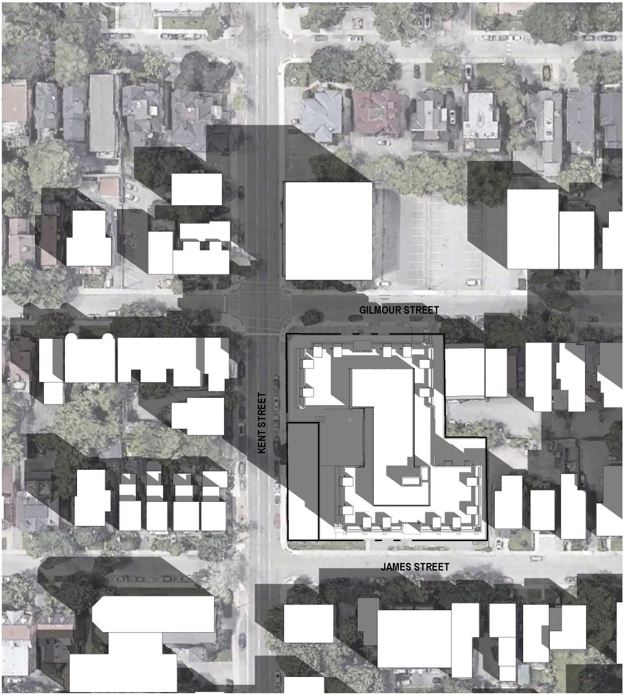 Construction site plan for project from page 64 of the file '2023-09-28 - Design Brief - D02-02-23-0020 (2)'