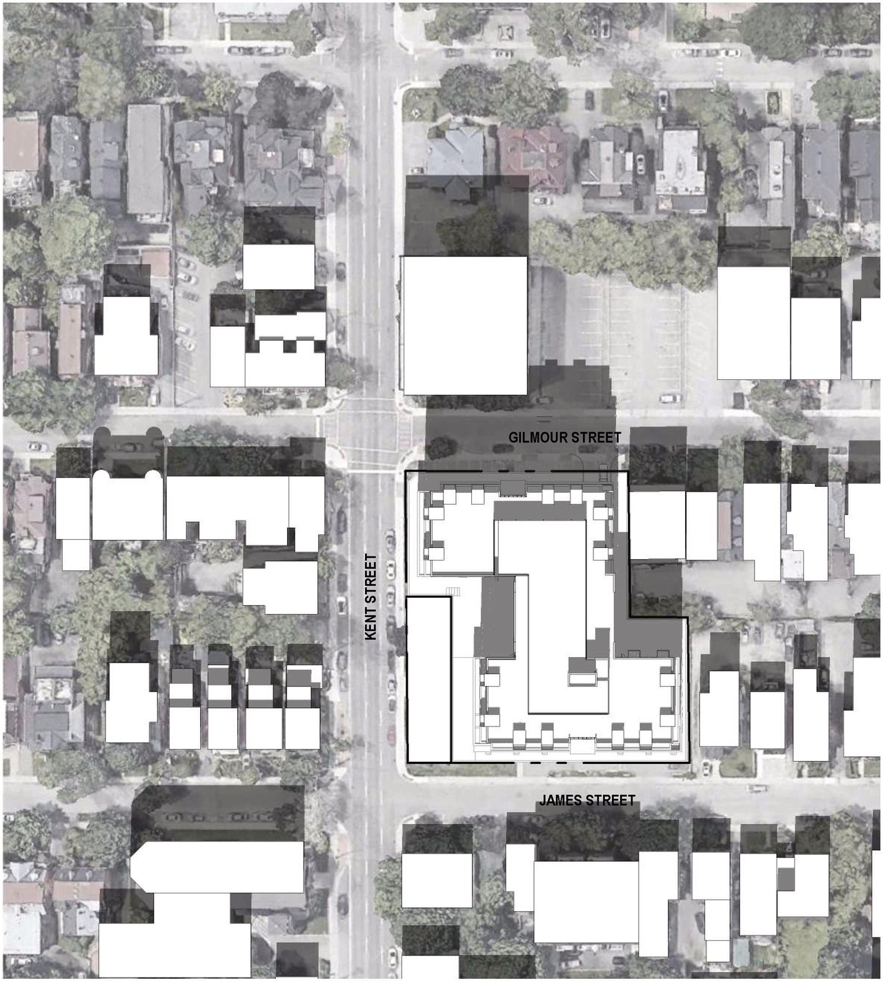 Construction site plan for project from page 65 of the file '2023-09-28 - Design Brief - D02-02-23-0020 (2)'