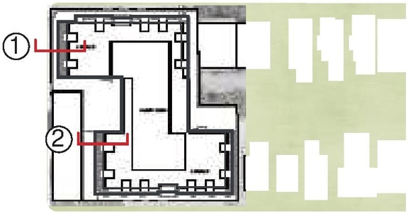 Floor plan for project from page 17 of the file '2023-09-28 - Design Brief - D02-02-23-0020'