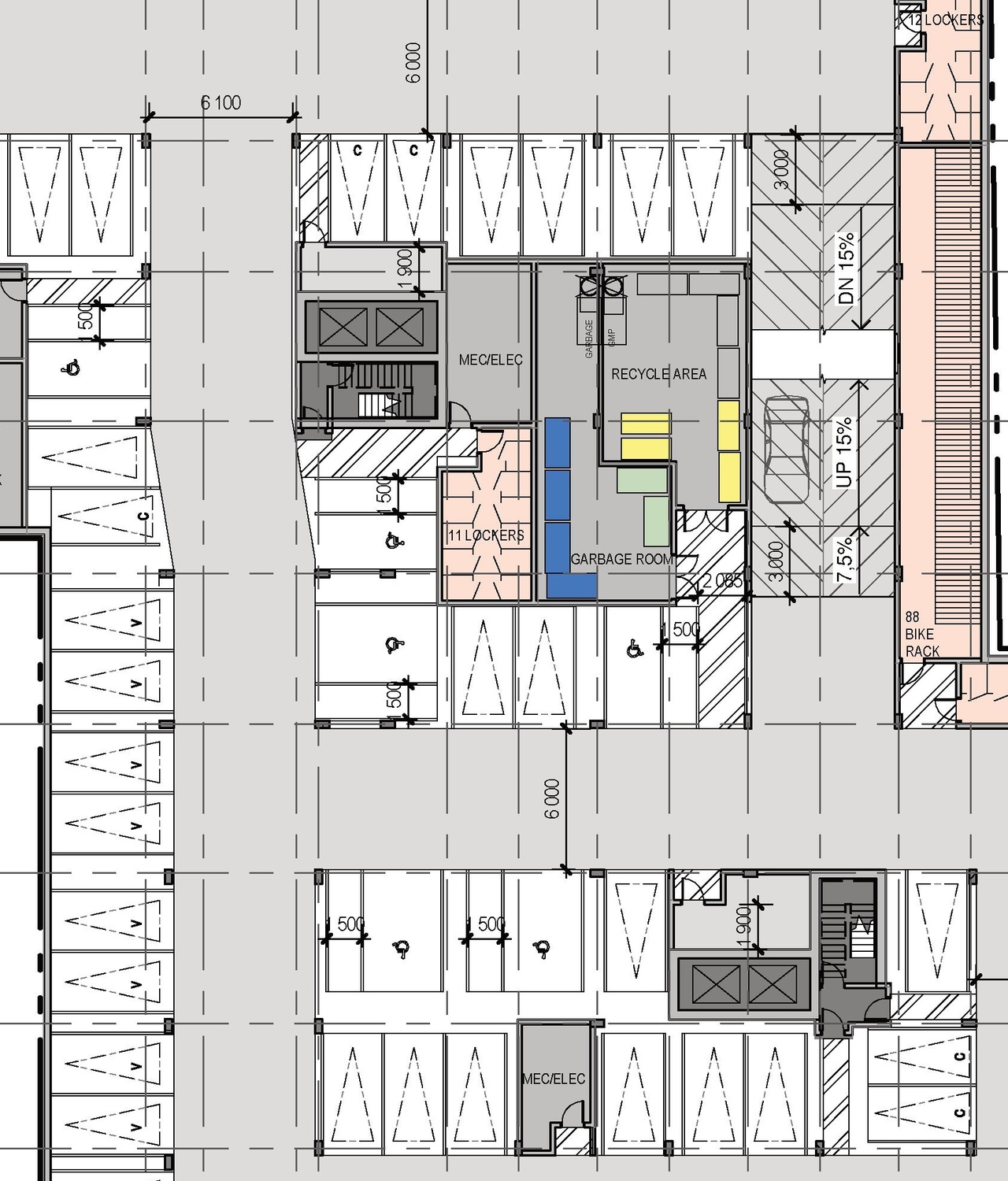Floor plan for project from page 38 of the file '2023-09-28 - Design Brief - D02-02-23-0020'