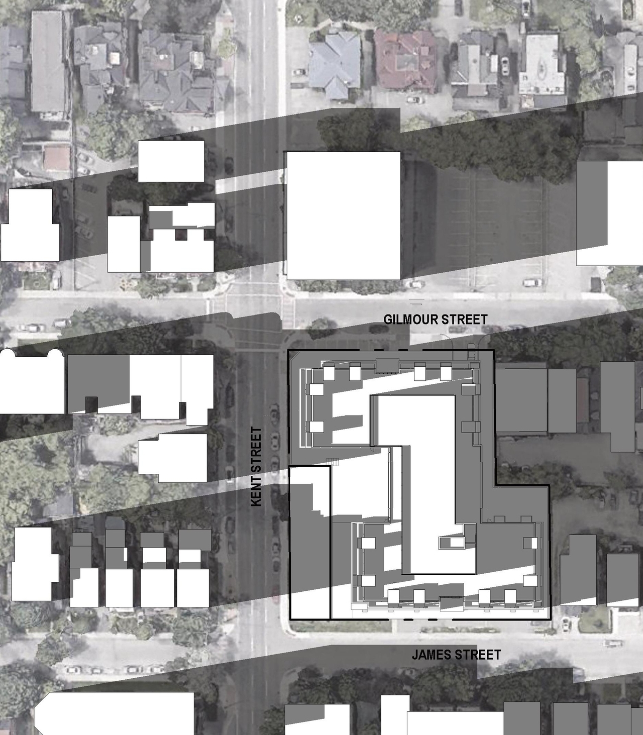 Construction site plan for project from page 68 of the file '2023-09-28 - Design Brief - D02-02-23-0020'