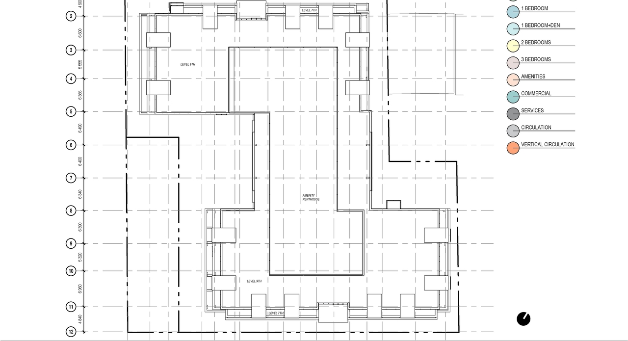 Floor plan for project from page 44 of the file '2023-03-22 - Design Brief - D02-02-23-0020'