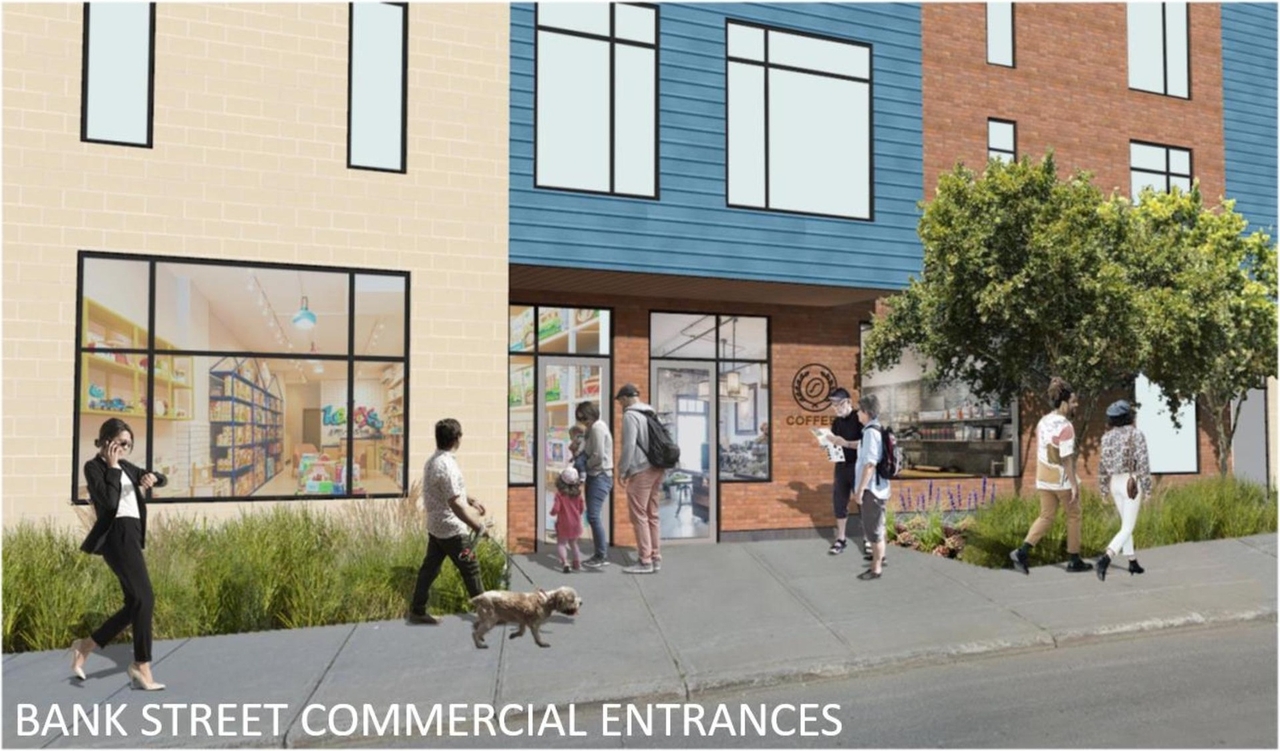 Rendering of building from page 15 of the file '2023-03-28 - Design Brief - D02-02-23-0023'